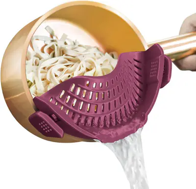 AUOON Silicone Clip-On Strainer