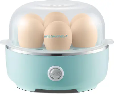 Elite Gourmet Easy Egg Cooker (7-Egg Capacity)